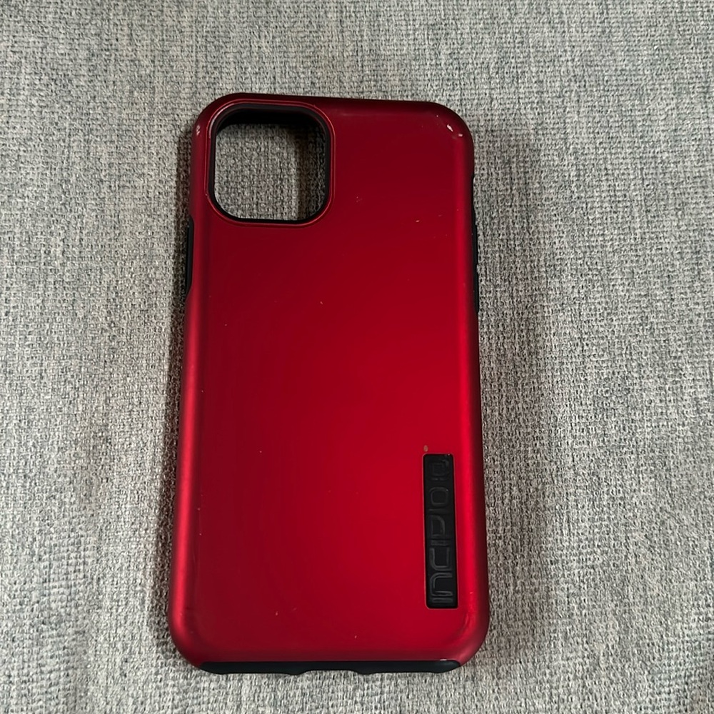 Incipio red iPhone 13 phone case